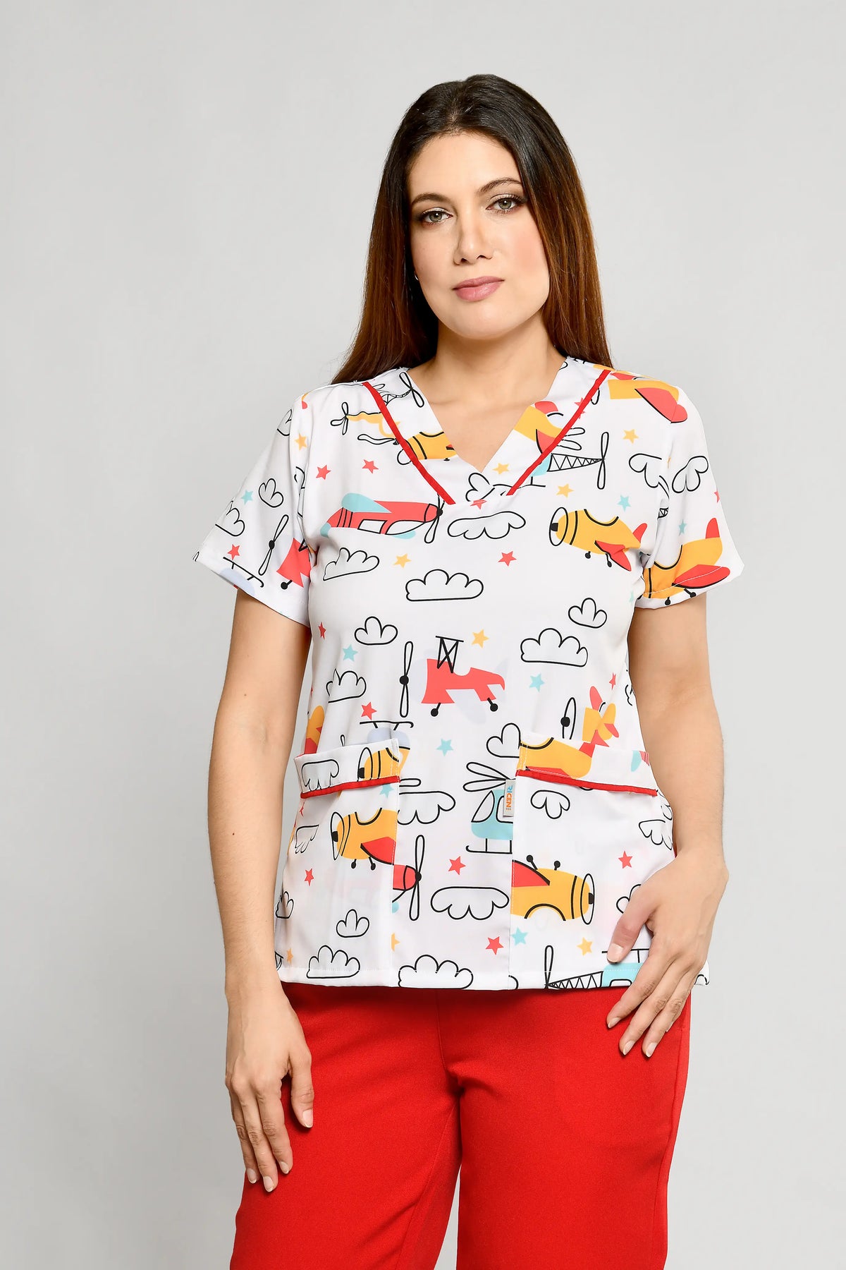 Conjunto Niñera Aviones con Pantalon - Vista 3