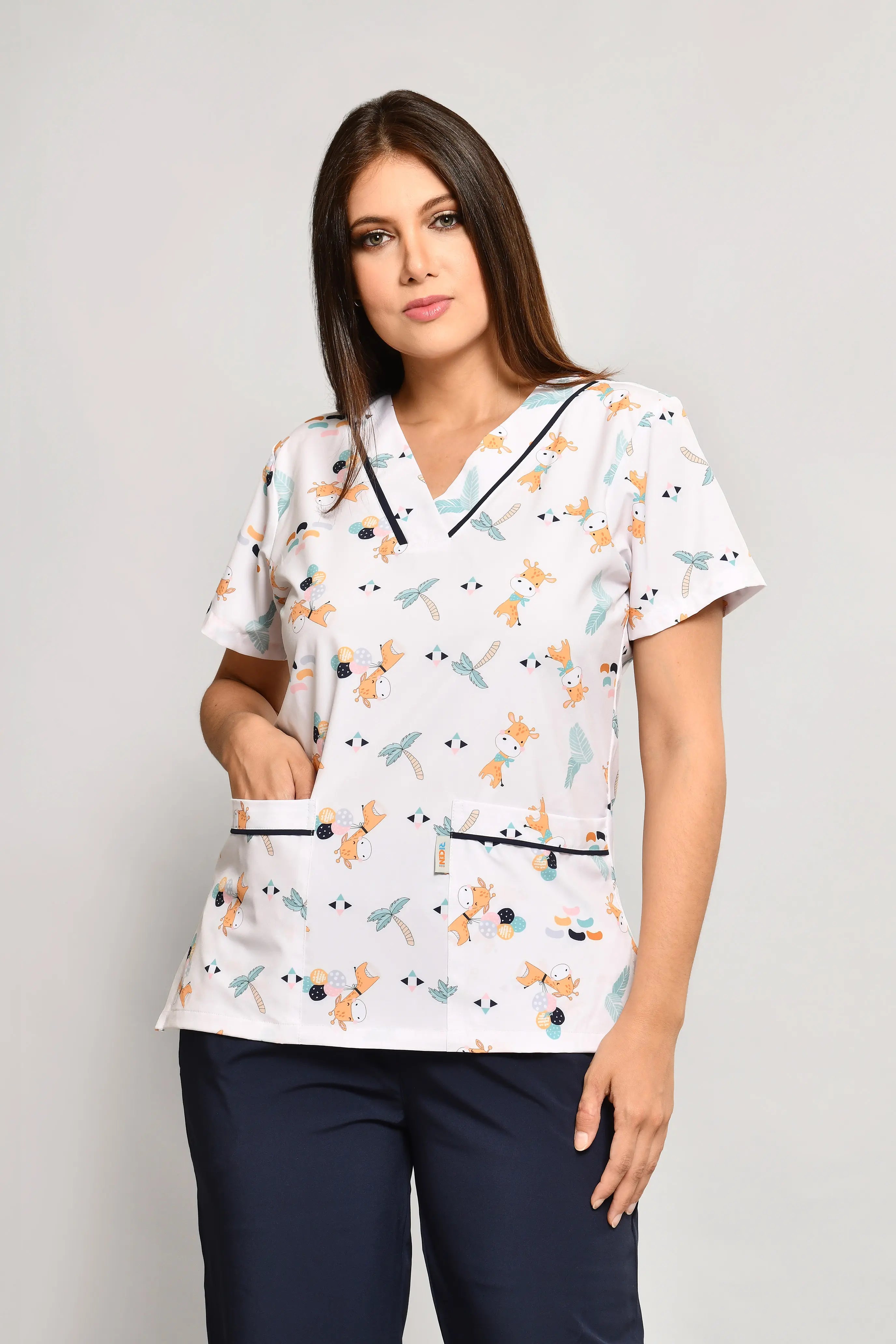 Conjunto Niñera Jirafa con Pantalon - Vista 3