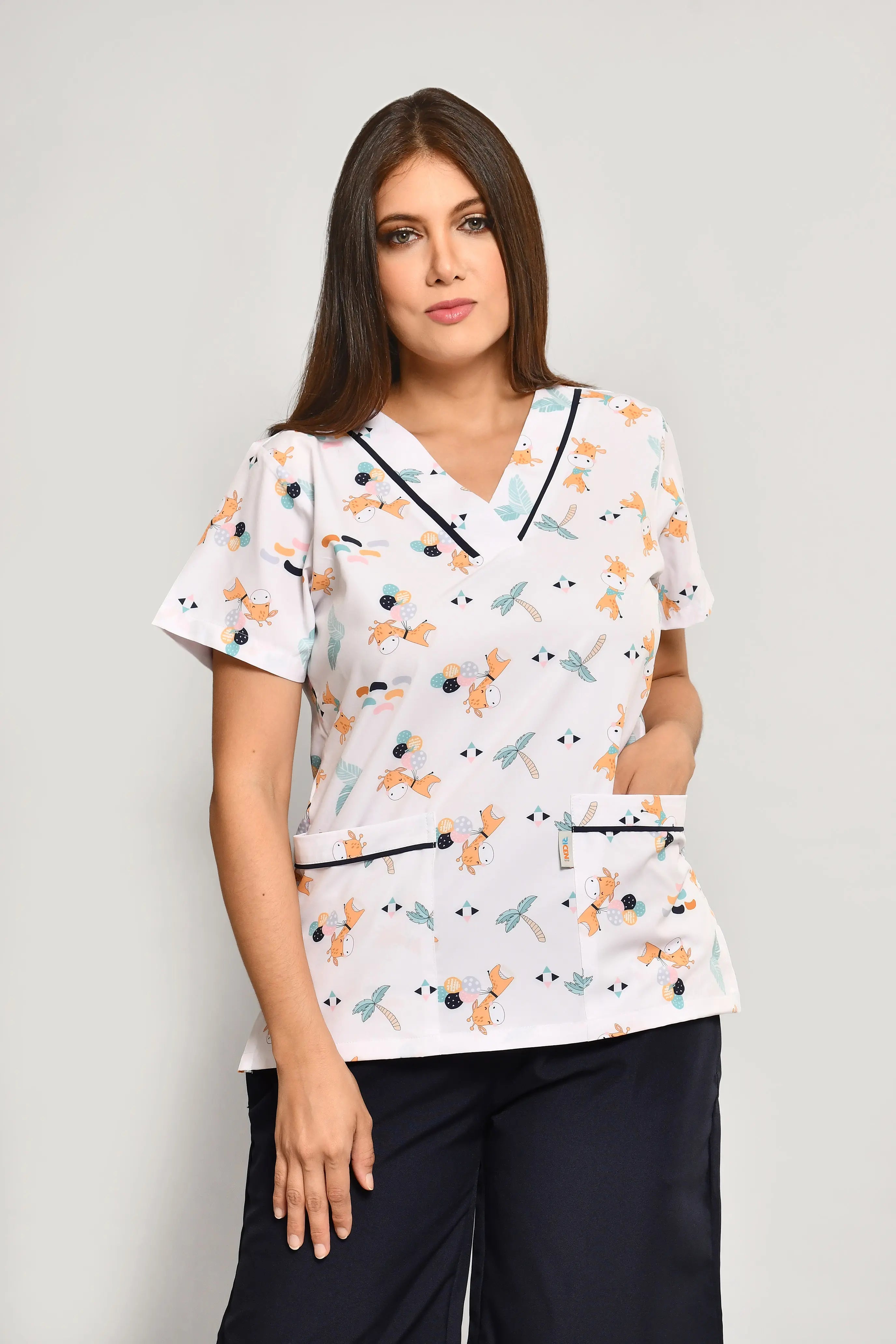 Conjunto Niñera Jirafa con Pantalon - Vista 4