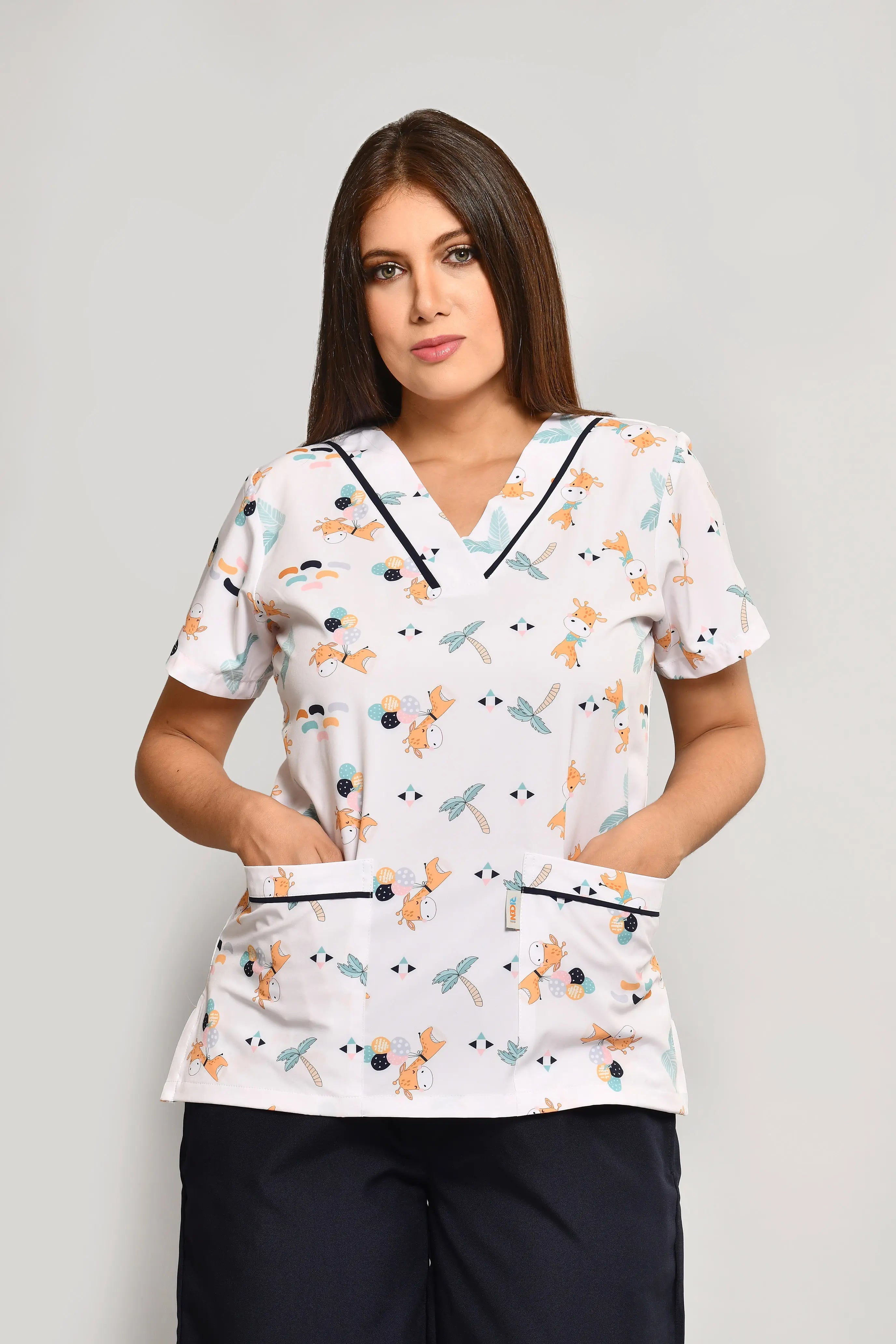 Conjunto Niñera Jirafa con Pantalon - Vista 5