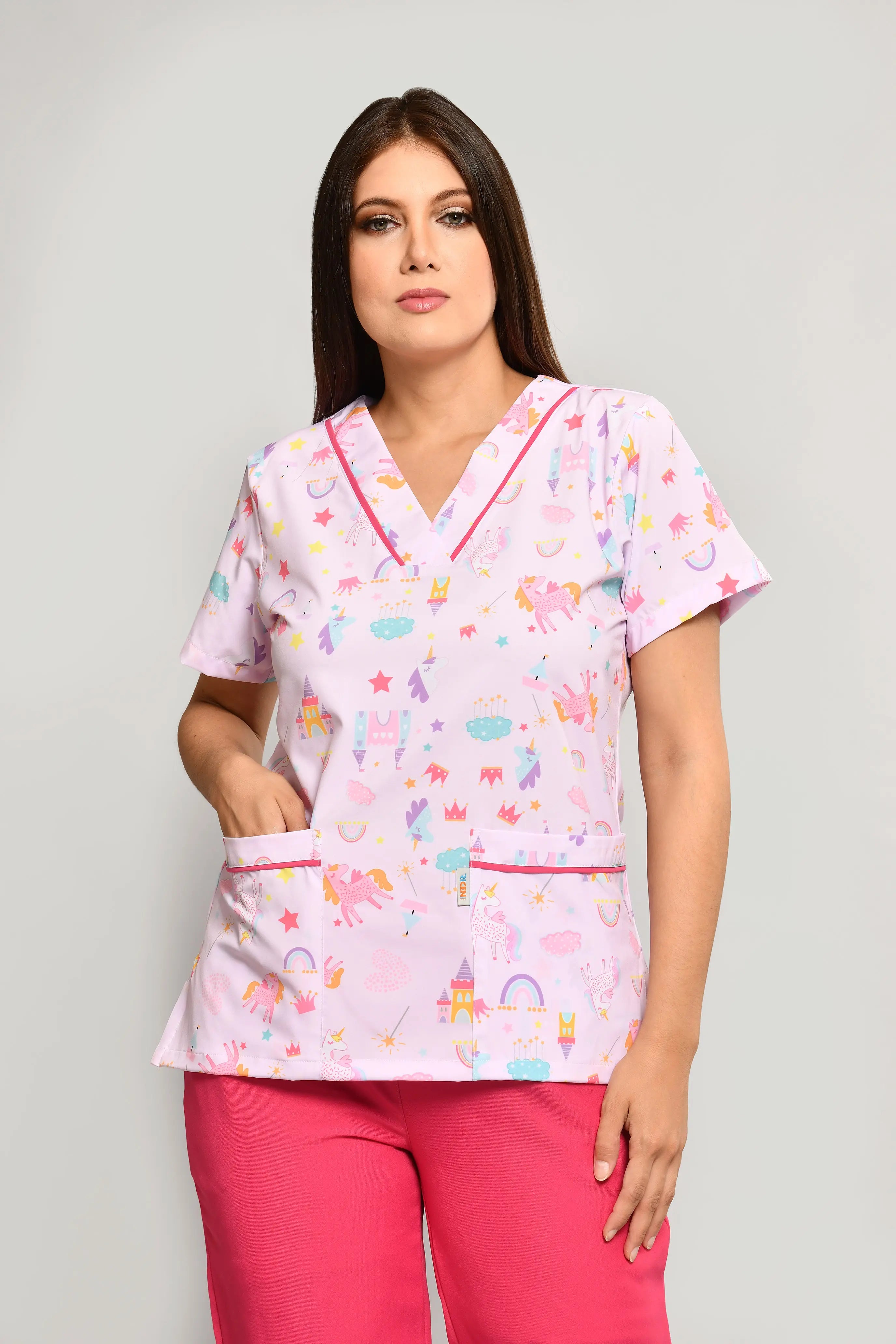 Conjunto Niñera Unicornio con Pantalon - Vista 4