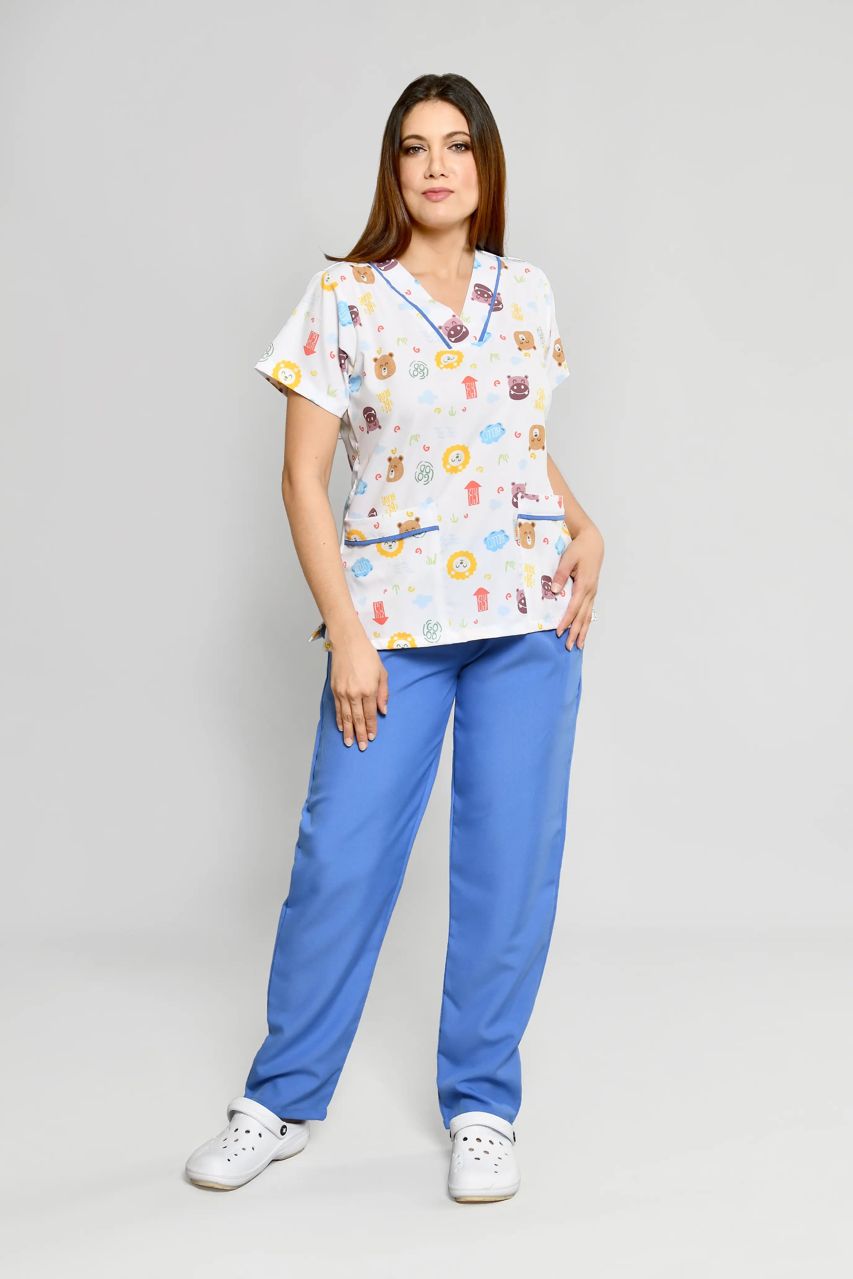 Conjunto Niñera Carita de animales con Pantalon - Vista 1