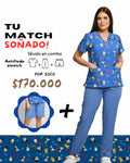 Uniforme de niñera Disney con pantalón + bermuda de dama