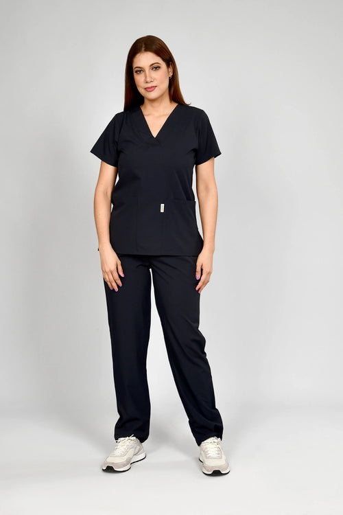 Conjunto antifluido Dama Strech Turqui Noche. Ref E1 - Vista 1