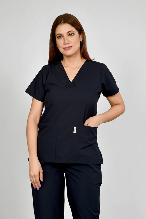 Conjunto antifluido Dama Strech Turqui Noche. Ref E1 - Vista 2