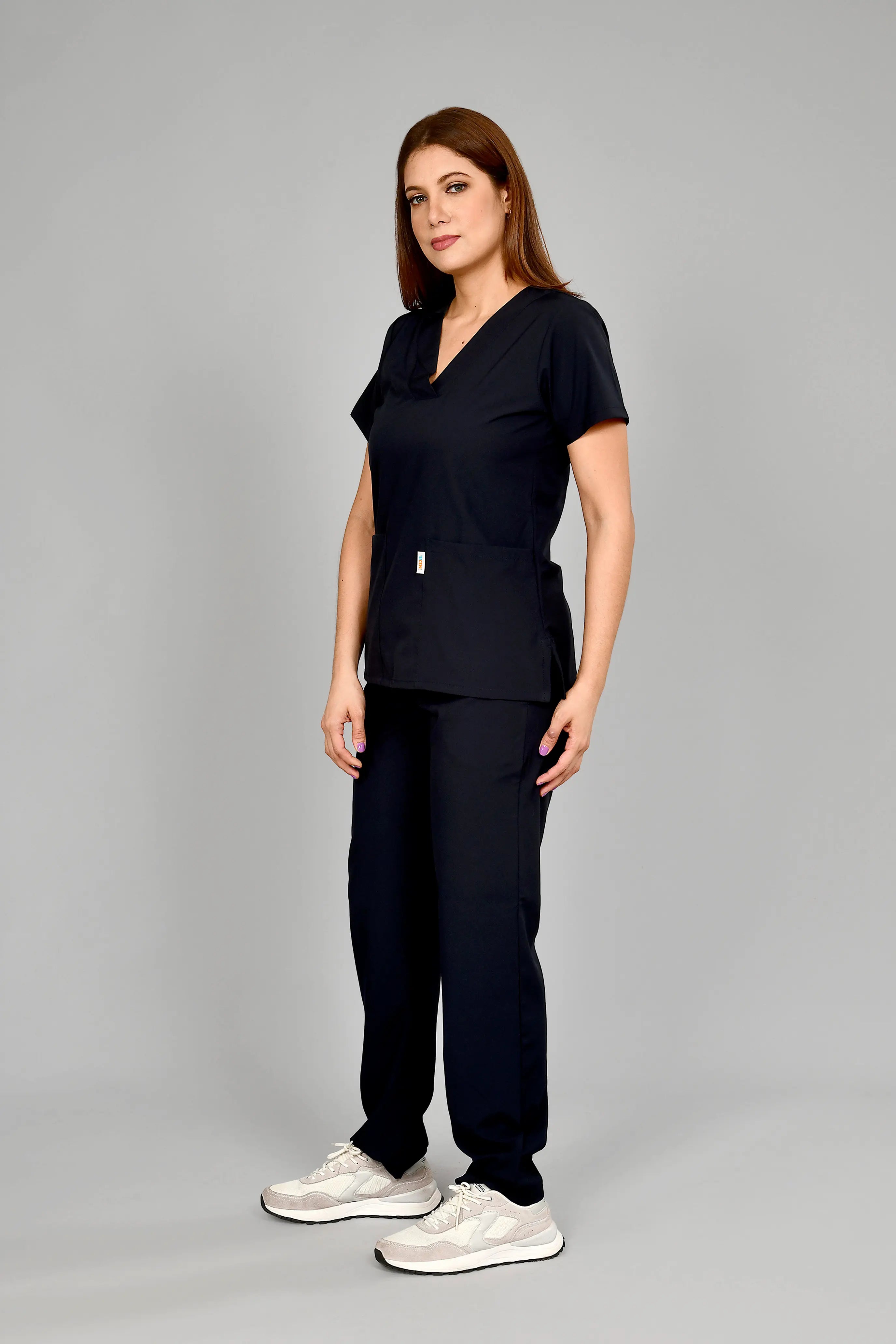 Conjunto antifluido Dama Strech Turqui Noche. Ref E1 - Vista 3