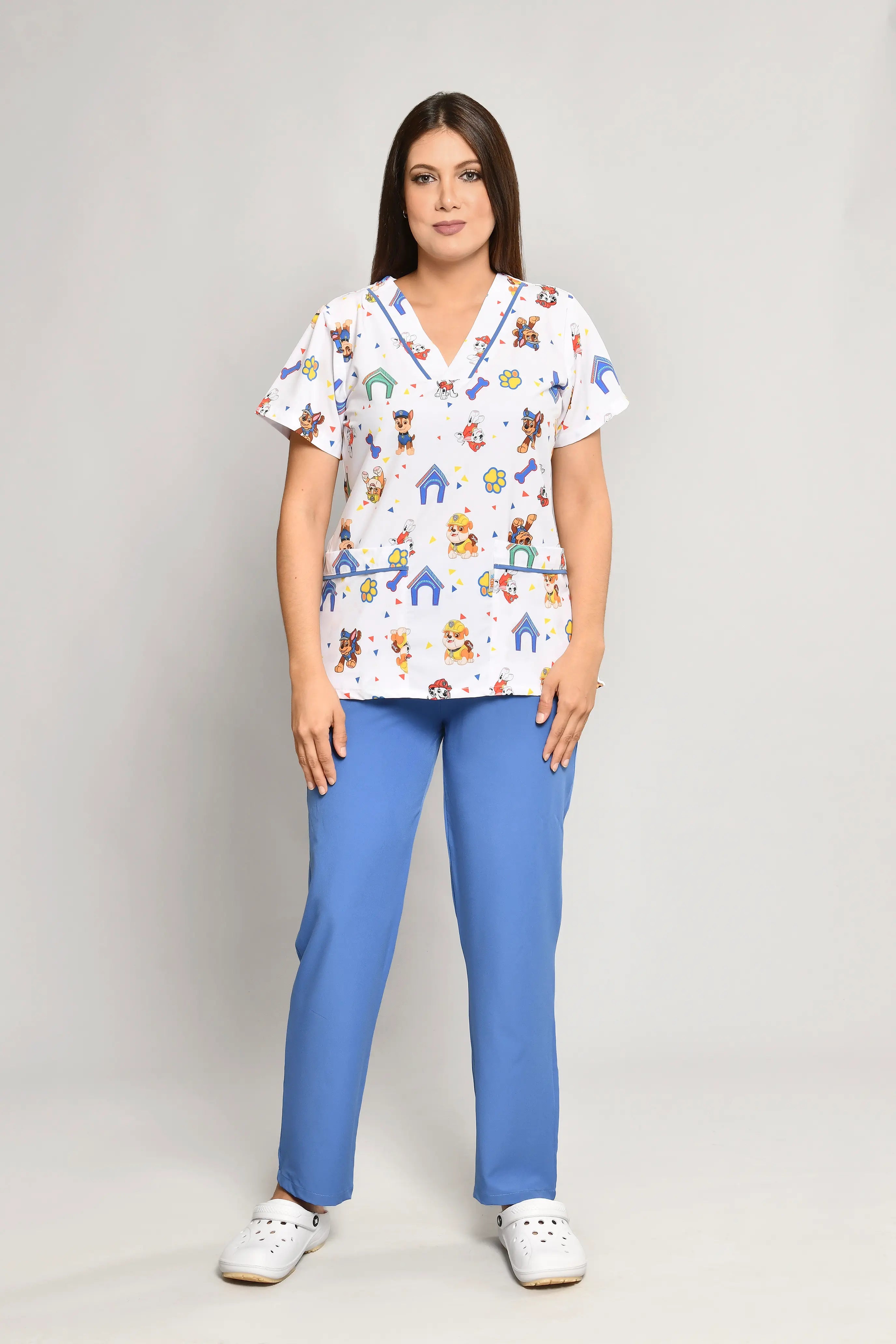 Conjunto Niñera Paw Parol Blue con Pantalon - Vista 1