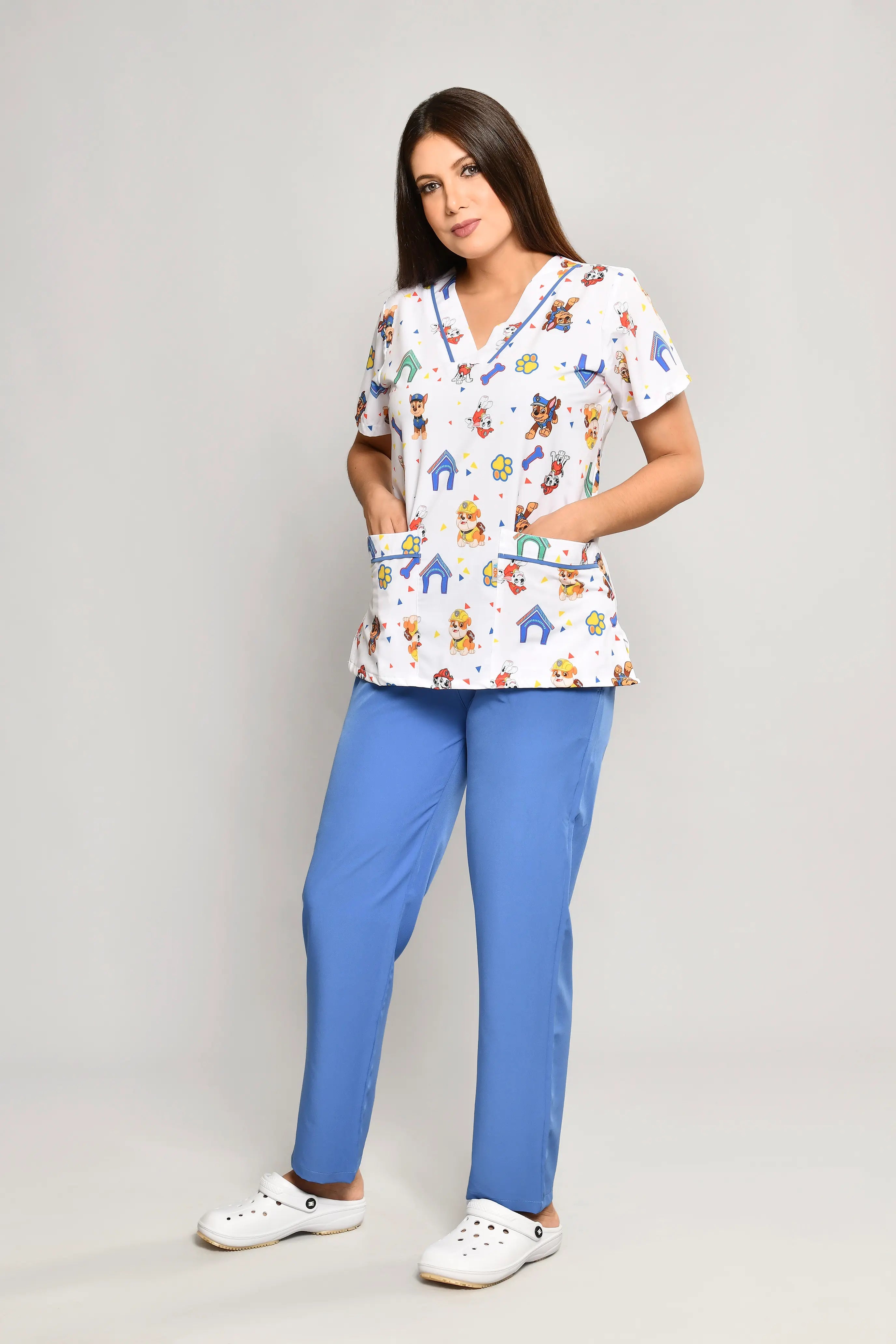 Conjunto Niñera Paw Parol Blue con Pantalon - Vista 2