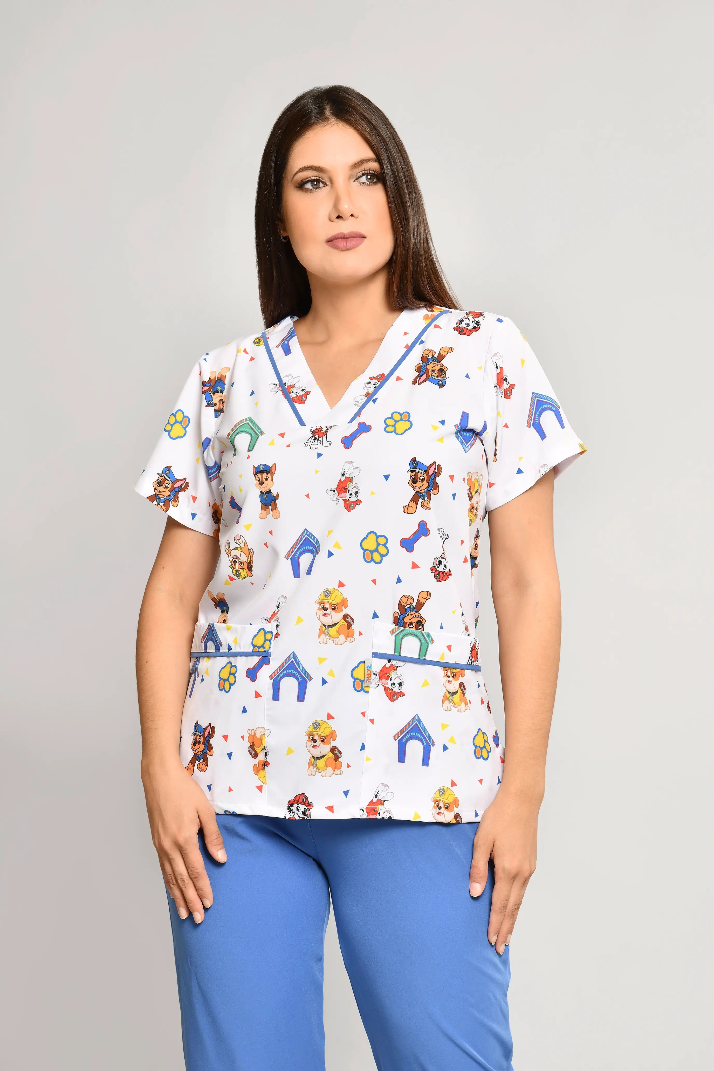 Conjunto Niñera Paw Parol Blue con Pantalon - Vista 3