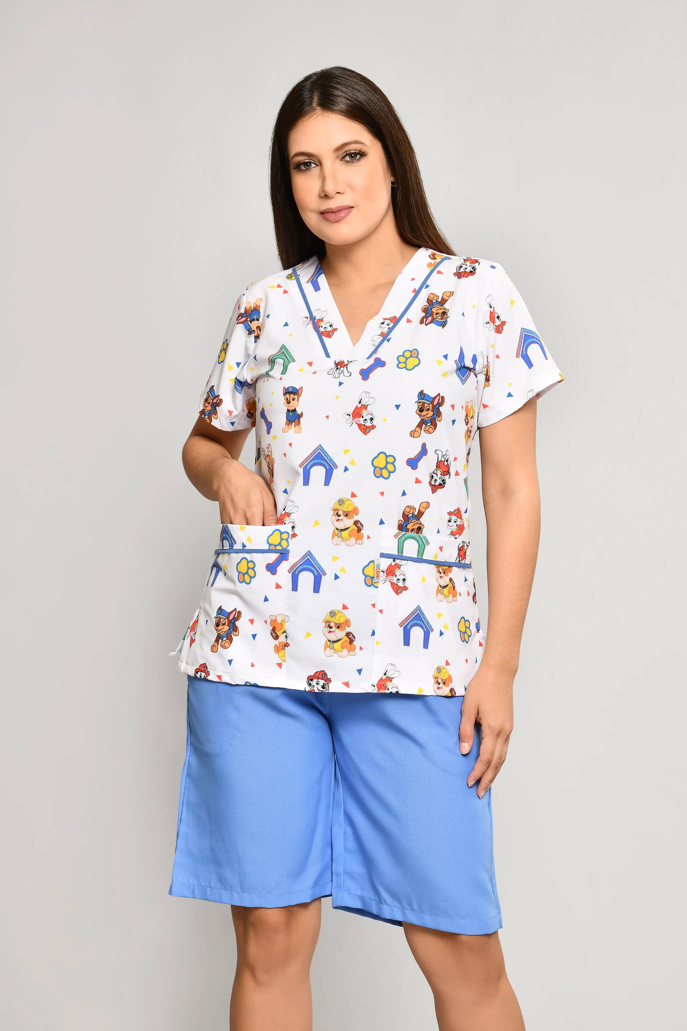 Conjunto Niñera Paw patrol Blue con Bermuda - Vista 2