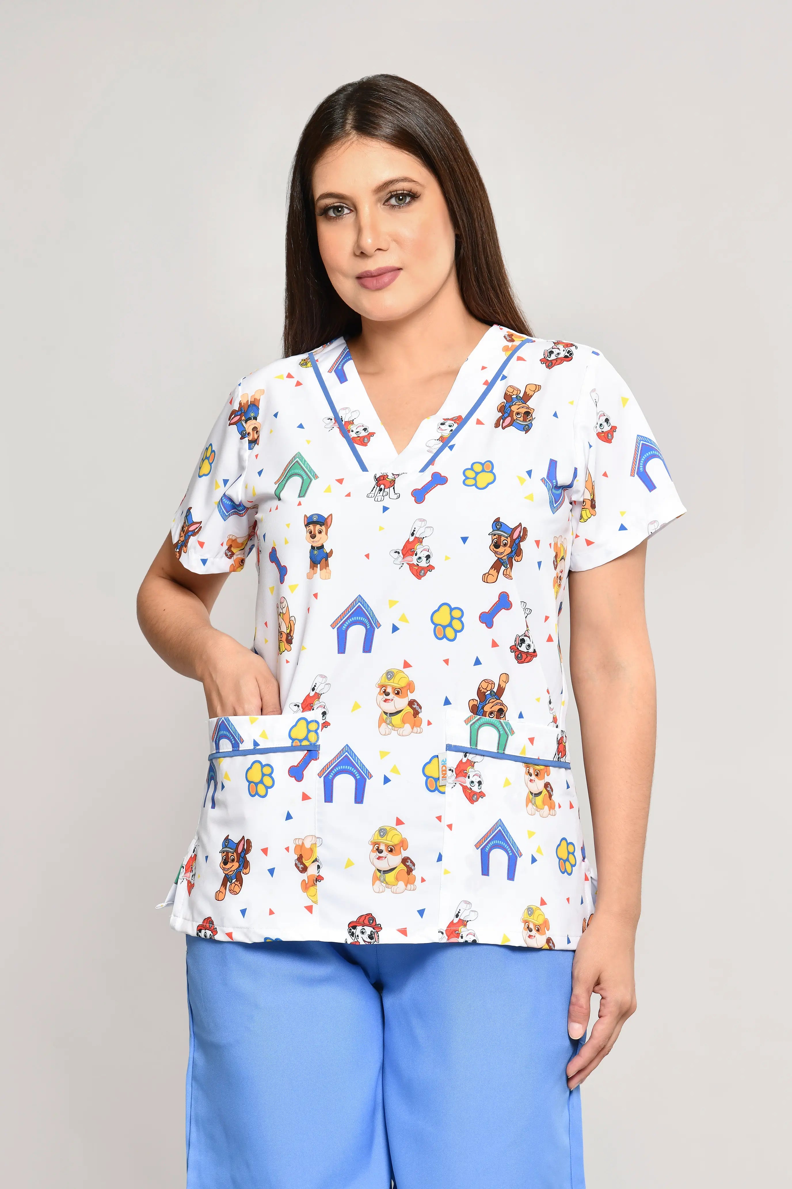 Conjunto Niñera Paw Parol Blue con Pantalon - Vista 4