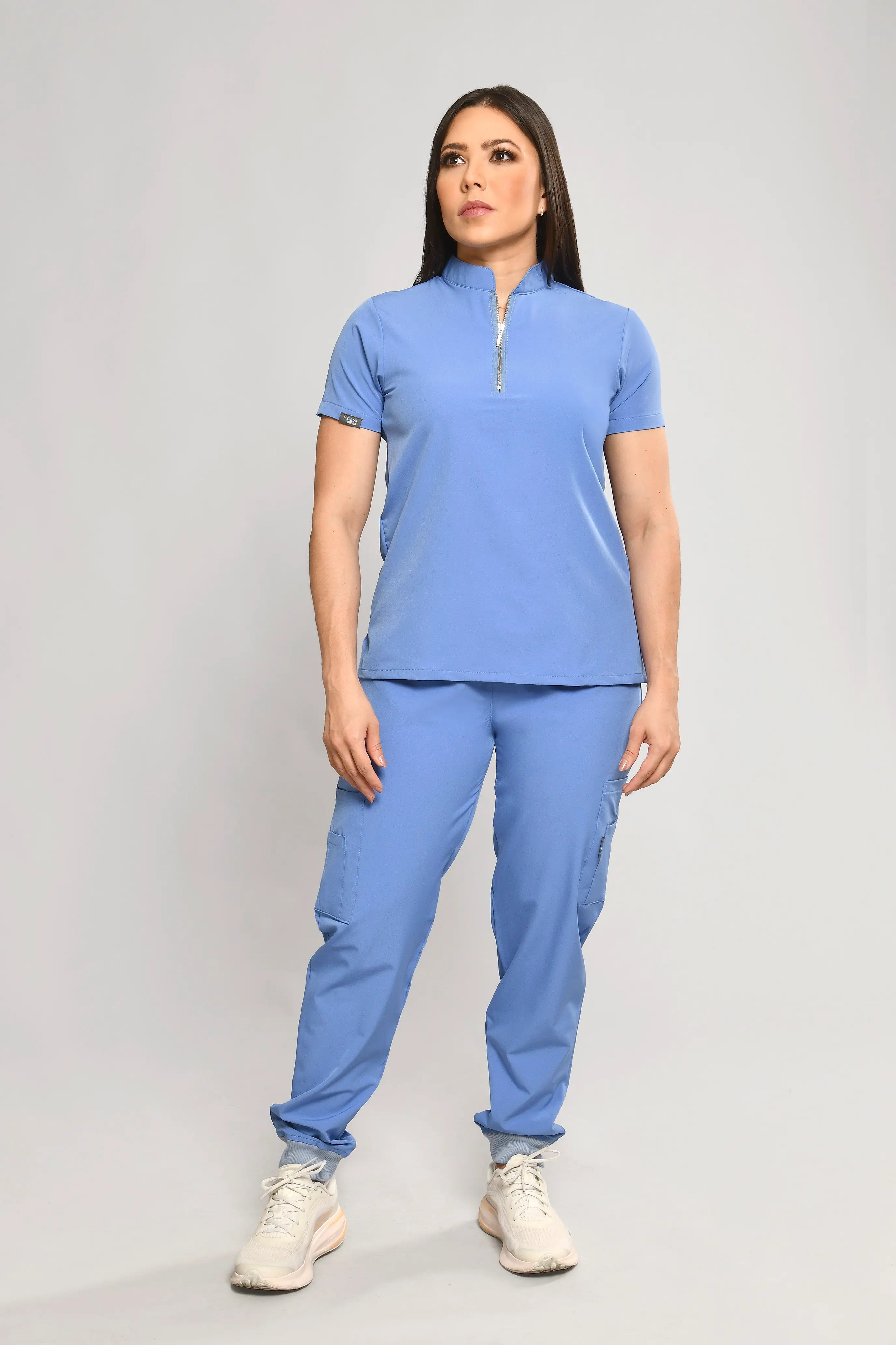 Conjunto Antifluido Stretch Dama Celeste. Ref. P1 - Vista 1