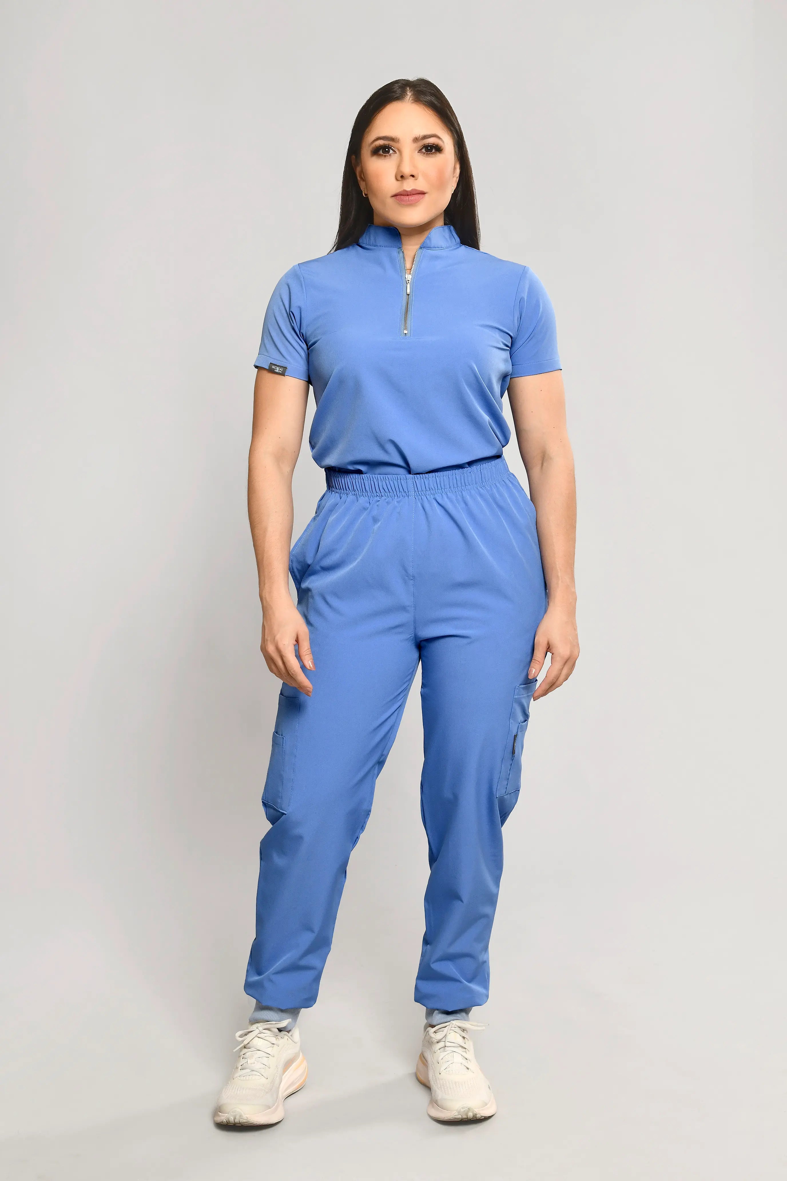 Conjunto Antifluido Stretch Dama Celeste. Ref. P1 - Vista 3