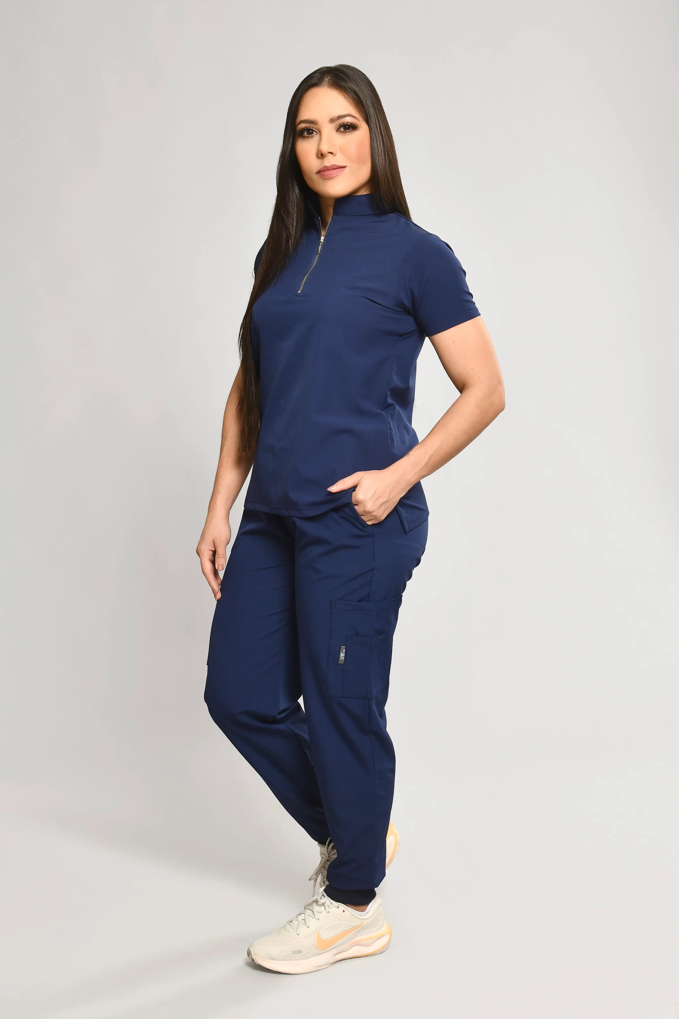 Conjunto Antifluido Stretch Dama Turqui. Ref. P1 - Vista 3
