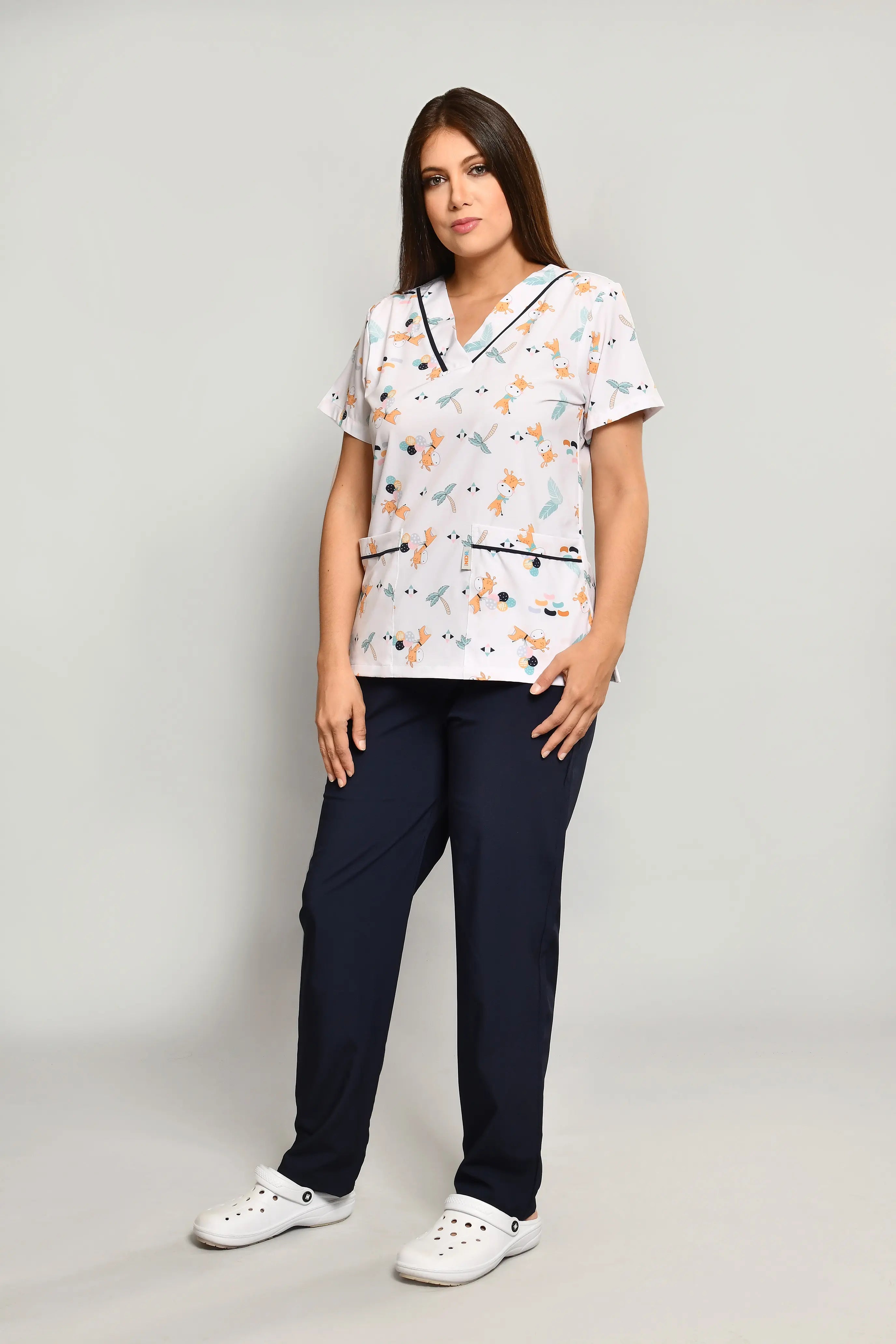 Conjunto Niñera Jirafa con Pantalon - Vista 2