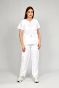 Conjunto antifluido Stretch Dama Blanco. Ref E2 - Vista 1