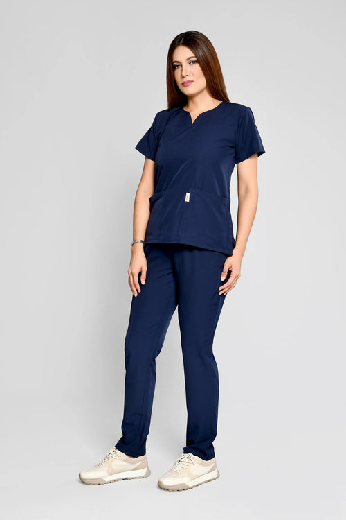 Conjunto antifluido Stretch Dama Turqui. Ref E2 - Vista 2