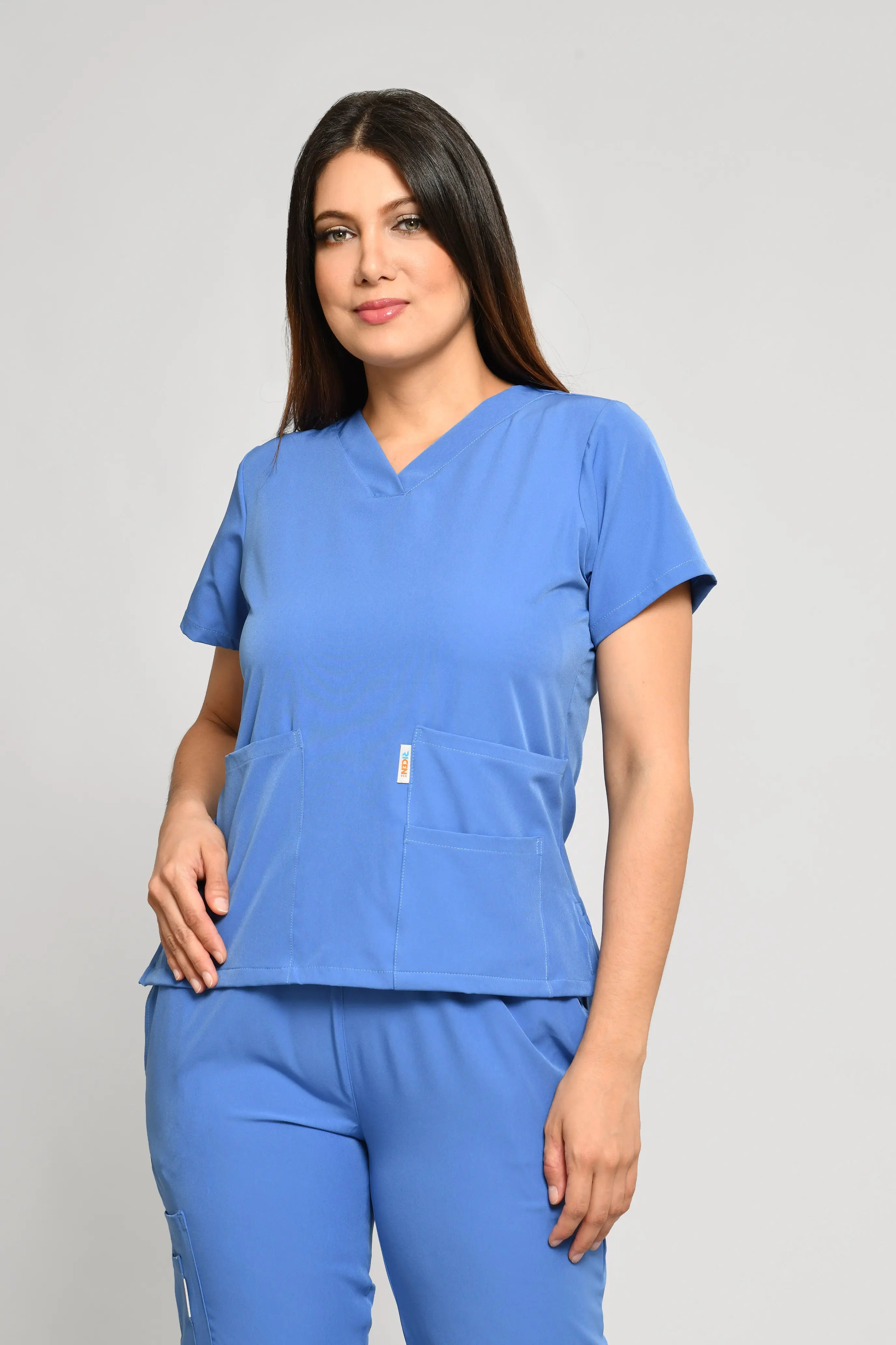 Conjunto antifluido Stretch Dama Celeste. Ref E3 - Vista 2