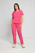Conjunto antifluido Stretch Dama Fucsia. Ref E3 - Vista 1