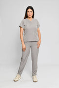 Conjunto antifluido Stretch Dama Gris Claro. Ref E3 - Vista 1