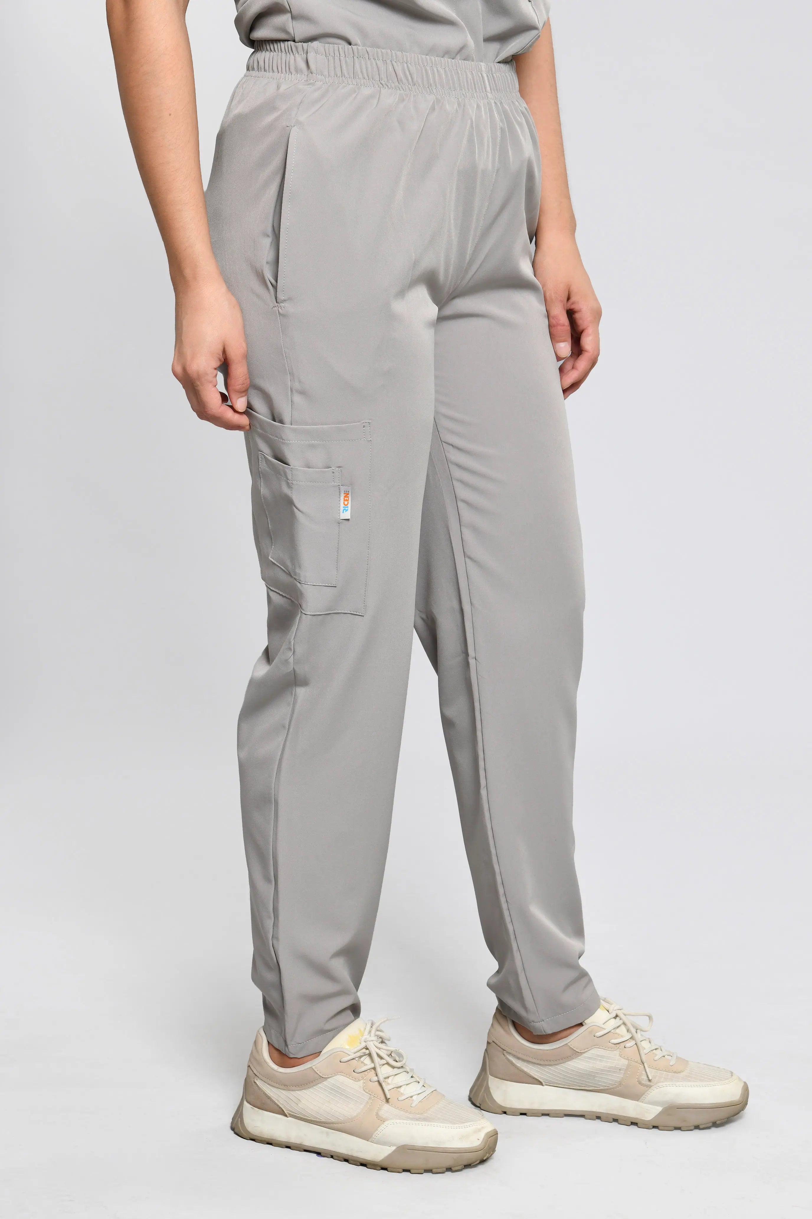 Conjunto antifluido Stretch Dama Gris Claro. Ref E3 - Vista 3